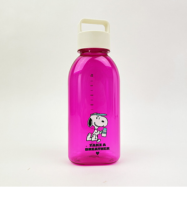 スヌーピー ピンク ドリンクボトル (L) 水筒 ランチ SNOOPY
