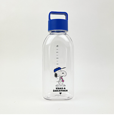 スヌーピー ブルー ドリンクボトル (L) 水筒 ランチ SNOOPY