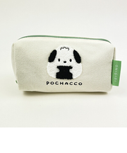 サンリオ ポチャッコ 帆布サガラ刺繍スクエアポーチ おにぎりシリーズ  Sanrio
