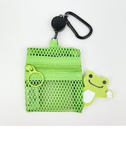かえるのピクルス  ベーシック メッシュポーチ(リール付き)