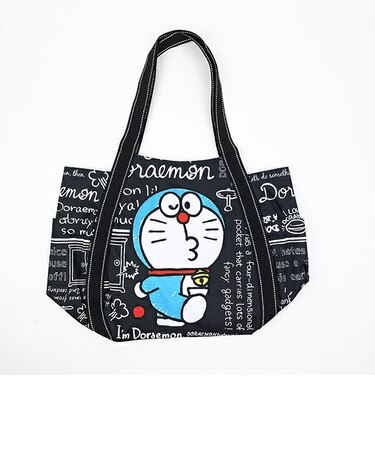 ドラえもん バルーントートバッグ ブラック