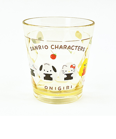 サンリオ サンリオキャラクターズ キラキラクリアカップ おにぎり コップ キッチン イエロー