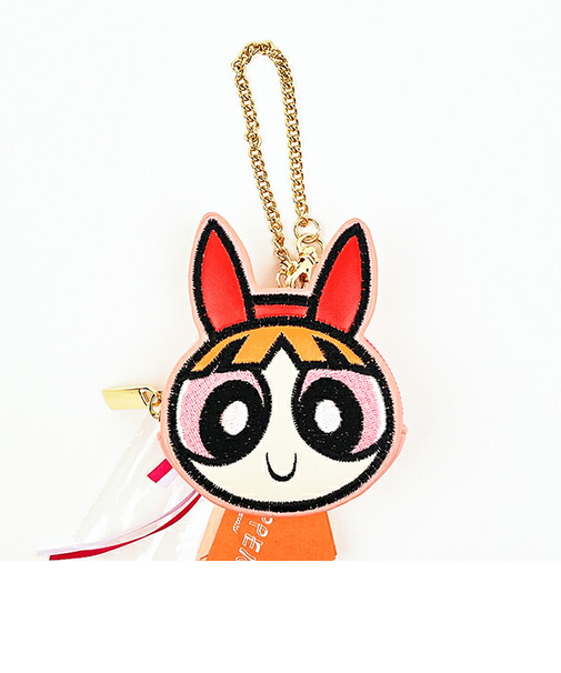 パワーパフガールズ ブロッサム ダイカットポーチ FLAPPER