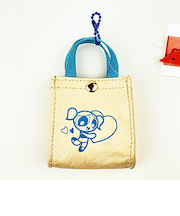 パワーパフガールズ バブルス ショッパー風ミニミニチャーム キーホルダー FLAPPER