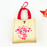 パワーパフガールズ ブロッサム ショッパー風ミニミニチャーム キーホルダー FLAPPER