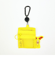 こびとづかん ホトケアカバネ メッシュポーチ(リール付き)