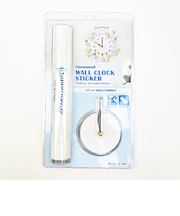 サンリオ シナモロール ウォールクロックステッカー 時計 シナモン 日本製 Sanrio