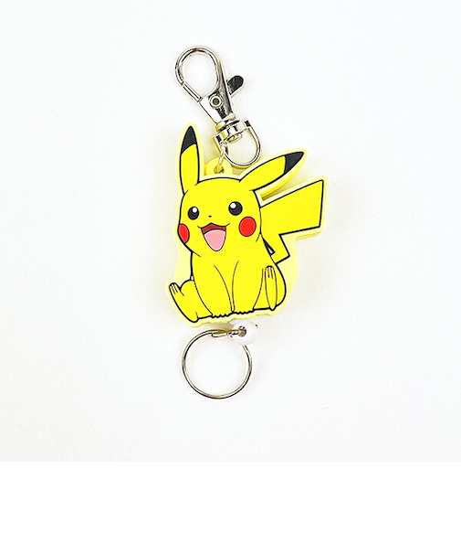 ポケットモンスター ピカチュウ ラバーリールキーホルダー にこにこ) ポケモン