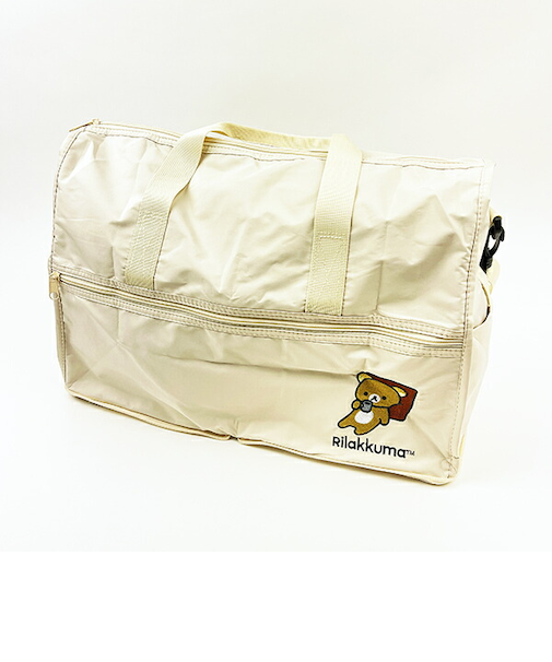 リラックマ 折りたたみトートバッグ(M) アイボリー