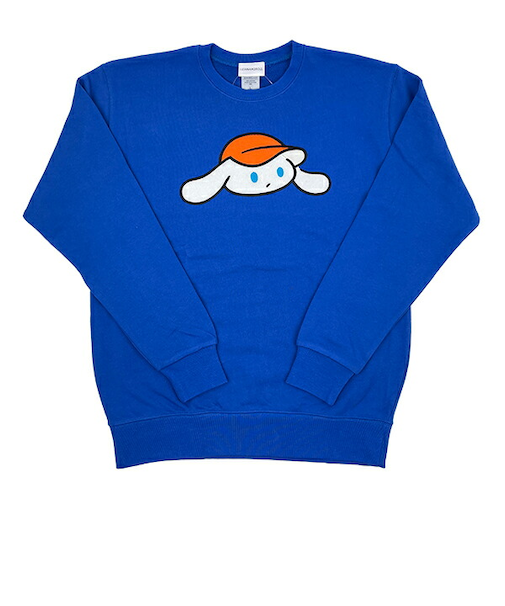 サンリオ アイシナモロール スウェットトレーナー Lサイズ (ブルー) アパレル Sanrio