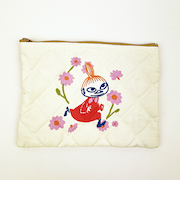 ムーミン リトルミイの日 キルトポーチ 日本製