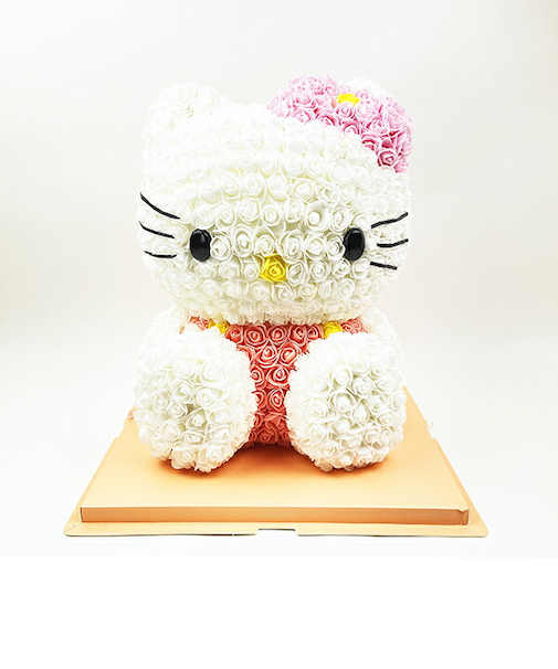 サンリオ ハローキティ フラワーローズ ギフトセット フラワーアレジメント 造花 Sanrio