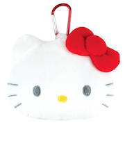 サンリオ ハローキティ カラビナ付きぬいぐるみファスナーマスコット ポーチ Sanrio