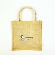 スヌーピー ジュートバッグ S ロゴビーグルスカウト かばん トートバッグ SNOOPY