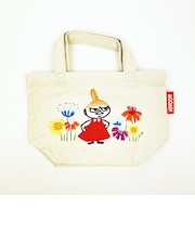 ムーミン ランチトート リトルミイ  Little My's トートバッグ かばん お弁当 ホワイト MOOMIN