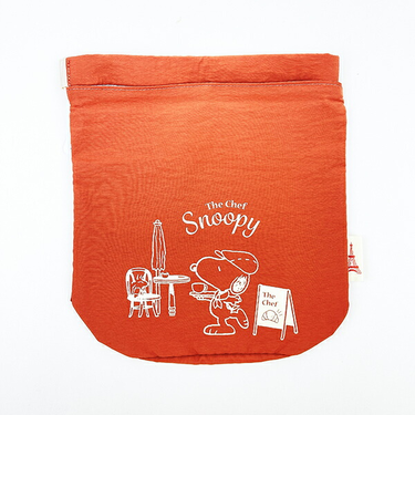 スヌーピー くるくるランチバッグ シェフ レッド お弁当 ランチ SNOOPY