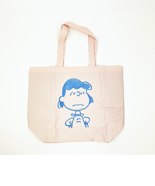 スヌーピー トートバッグ かばん ピンク PEANUTS SNOOPY