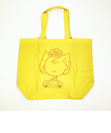 スヌーピー トートバッグ かばん イエロー PEANUTS SNOOPY