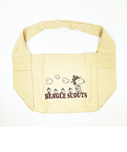 スヌーピー ニュースペーパーバッグ ビーグル・スカウト かばん ベージュ SNOOPY