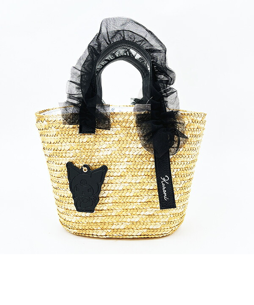 サンリオ クロミ チュールハンドル カゴバッグ Sanrio