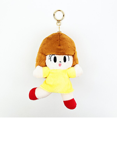 マムアン マスコット ブラウン×イエロー ぬいぐるみ