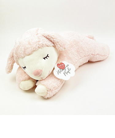 ひつじのメイプル サクラ 寝そべり抱きまくら ぬいぐるみ