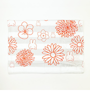 ミッフィー miffy ピローケース(中かぶせ式) 【65×45cm】 レッド