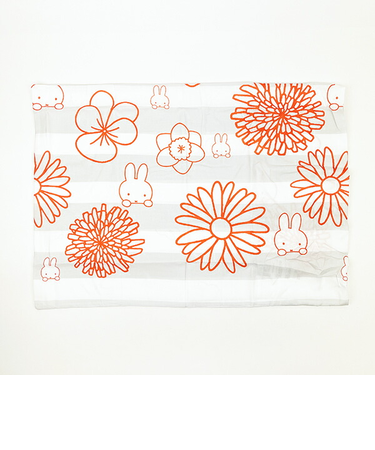 ミッフィー miffy ピローケース(中かぶせ式) 【65×45cm】 レッド