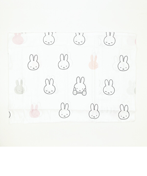 ミッフィー miffy ピローケース(中かぶせ式) 【65×45cm】 ピンク