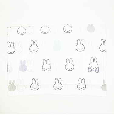 ミッフィー miffy ピローケース(中かぶせ式) 【65×45cm】 ブルー