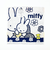 ミッフィー miffy だっこ ミニタオル (ネイビー) ハンカチ  西川