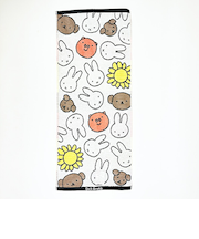 ミッフィー miffy ミッフィーフレンズ フェイスタオル (ホワイト) 日本製 西川
