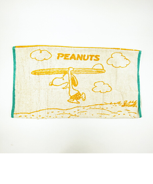 スヌーピー のびのびピローケース Surf オレンジ 枕カバー 寝具 パイル地 SNOOPY