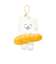 ほわころくらぶ ほわっとほわころちゃんマスコット フランスパンあそび ぬいぐるみ キーホルダー ホワイト