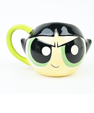 パワーパフガールズ バターカップ フェイスマグ コップ