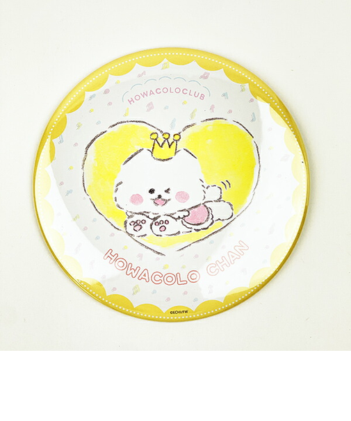 ほわころくらぶ ビック缶バッジ 誕生日 インテリア