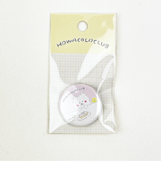 ほわころくらぶ 缶バッジ ドーナツ 32mm ピンク