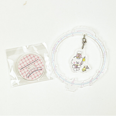 ほわころくらぶ 揺れるアクリルスタンド（1） ほわころちゃん インテリア ピンク