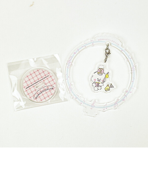 ほわころくらぶ 揺れるアクリルスタンド（1） ほわころちゃん インテリア ピンク