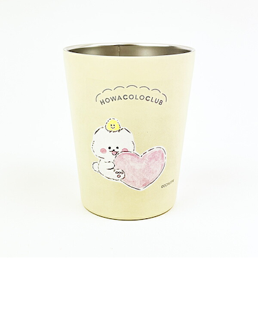 ほわころくらぶ 2WAY ステンレスタンブラー 290ml ふわころちゃん ランチ コップ