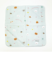 ほわころくらぶ  ハンドタオル ちらし柄 ハンカチ