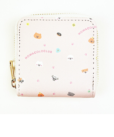 ほわころくらぶ  ミニウォレット ピンク 財布 ミニ財布