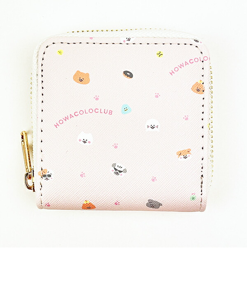 ほわころくらぶ  ミニウォレット ピンク 財布 ミニ財布