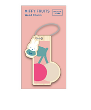 ミッフィー miffy ウッドチャーム(チェリー) キーホルダー MIFFY FRUITS 日本製
