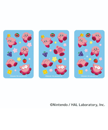 星のカービィ ステッカー(1) 文具  まじかる百貨店