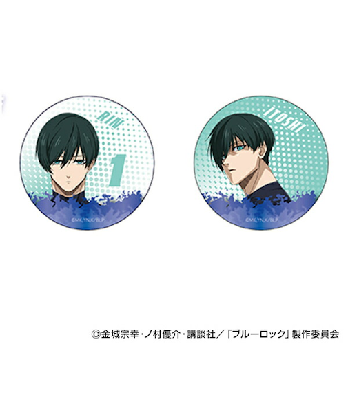 ブルーロック 糸師 凛 缶バッジ 日本製 まじかる百貨店