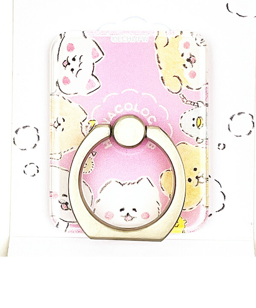 ほわころくらぶ スマートフォンリング みんな一緒 スマホ iPhone アンドロイド