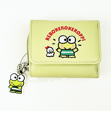 サンリオ ケロケロけろっぴ 財布 (グリーン) Sanrio