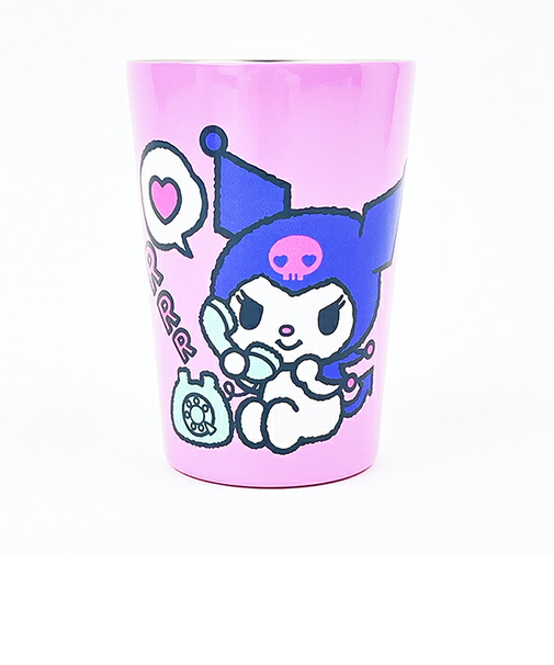 サンリオ クロミ ステンレスタンブラー (ピンク) コップ Sanrio