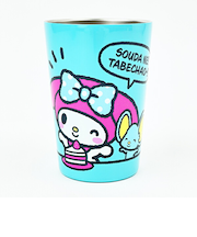 サンリオ マイメロディ ステンレスタンブラー (ブルー) コップ Sanrio